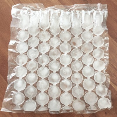 Reusable Inflatable Air Cube Bag Ice Bubble Bag Plastic Ice Sheet Package Roll  for Food Transport